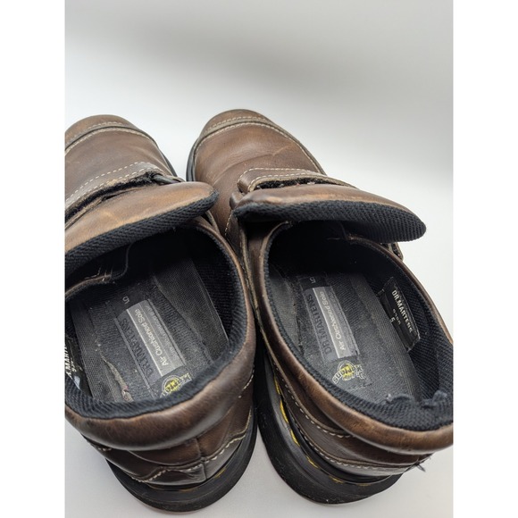 VTG Dr. Martens MIE Monk Strap Chunky Soles England‎ Shoes UK 4 US 5 W 7 Grunge